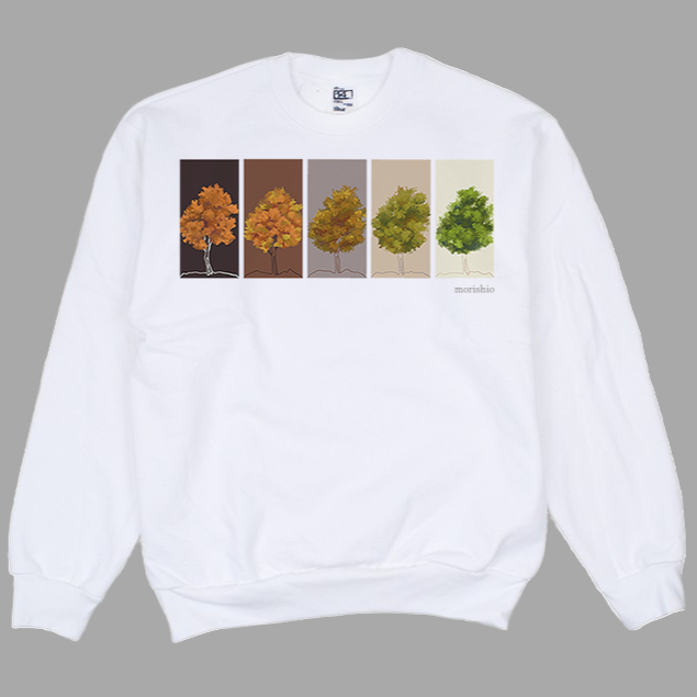 Autumn Trees Crewneck Sweatshirt